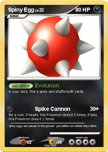 Pokemon Spiny Egg