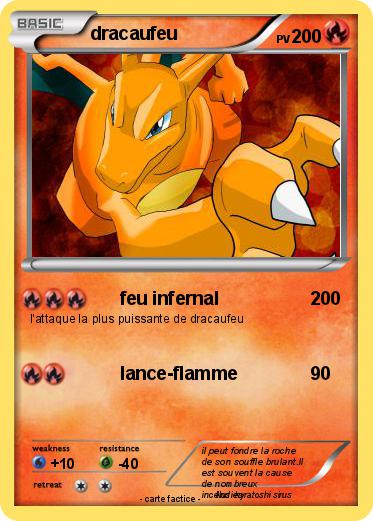 Pokemon dracaufeu