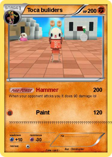 Pokemon Toca buliders