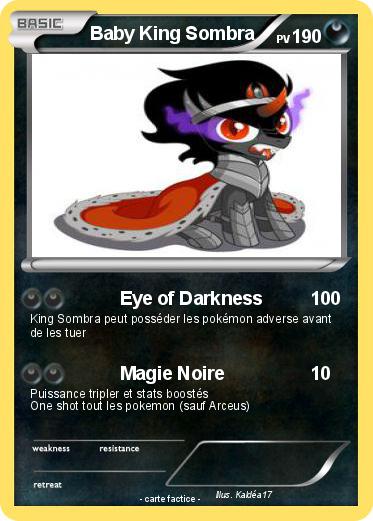 Pokemon Baby King Sombra