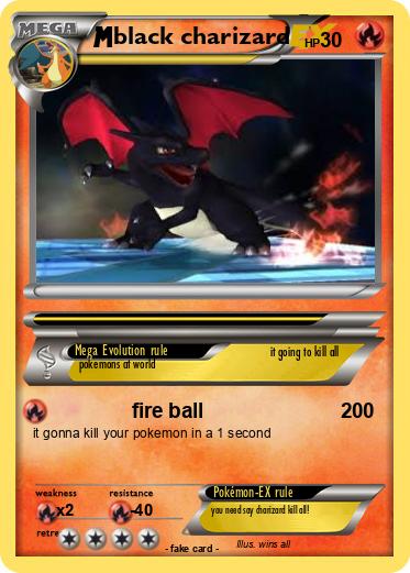 Pokemon black charizard