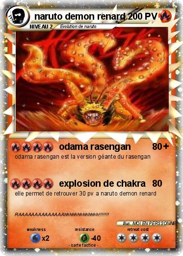Pokemon naruto demon renard