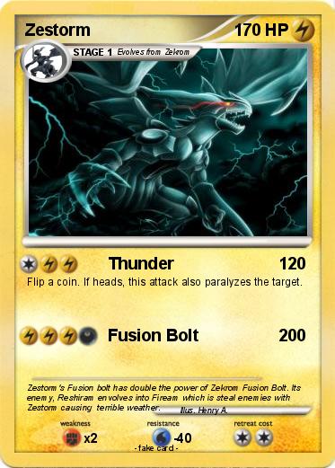 Pokemon Zestorm