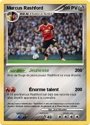 Pokemon Marcus Rashford