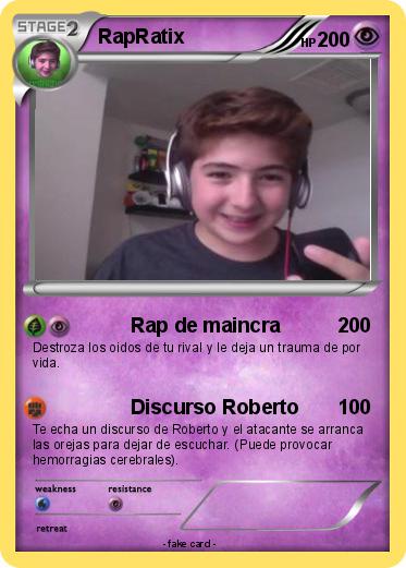 Pokemon RapRatix