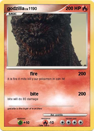 Pokemon godzilla