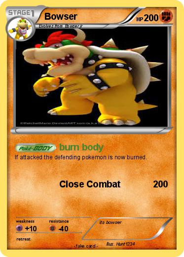 Pokemon Bowser