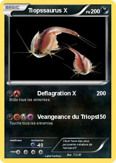 Pokemon Tiopssaurus X