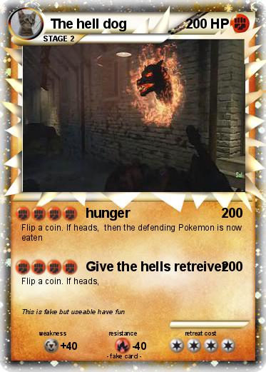 Pokemon The hell dog
