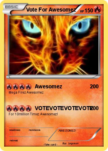 Pokemon Vote For Awesomez