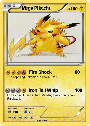 Pokemon Mega Pikachu