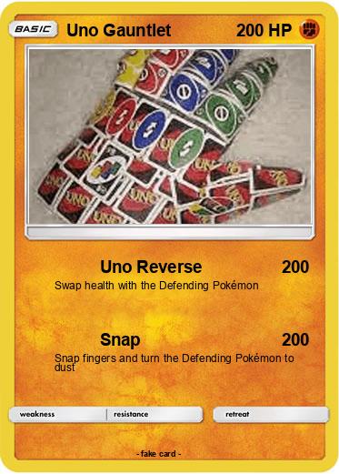 Pokemon Uno Gauntlet
