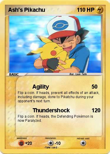 Pokemon Ash's Pikachu