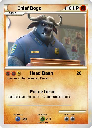 Pokemon Chief Bogo