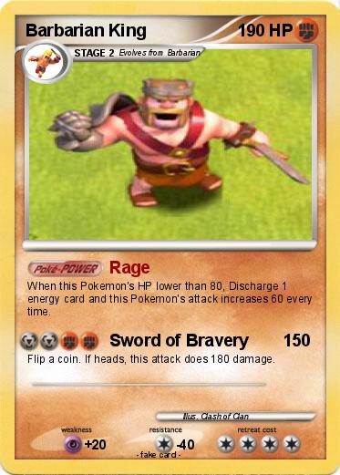 Pokemon Barbarian King