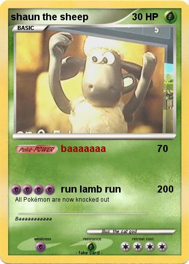 Pokemon shaun the sheep