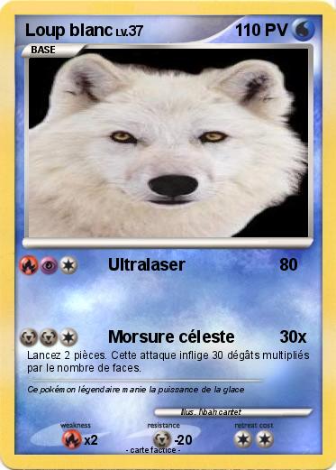 Pokemon Loup blanc