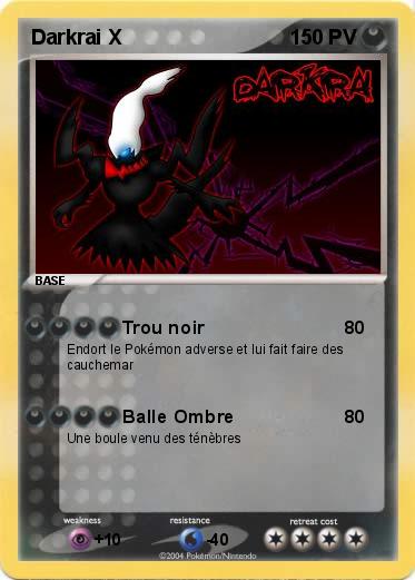 Pokemon Darkrai X