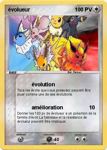 Pokemon évolueur