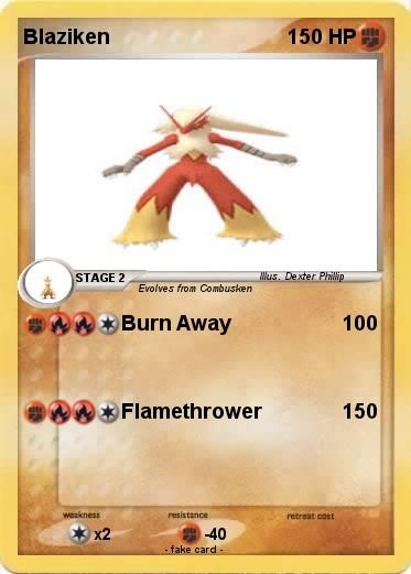 Pokemon Blaziken