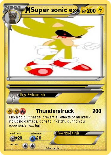 Pokemon Super sonic exe