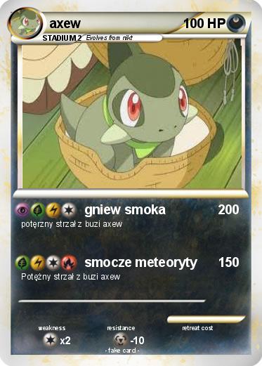 Pokemon axew