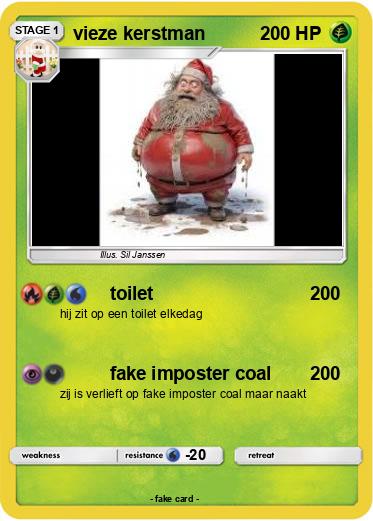 Pokemon vieze kerstman