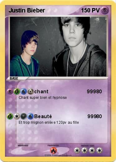 Pokemon Justin Bieber