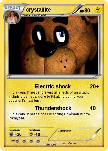 Pokemon crystallite