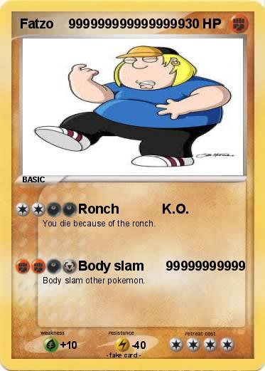 Pokemon Fatzo    9999999999999999