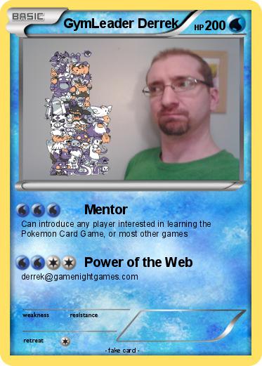 Pokemon GymLeader Derrek