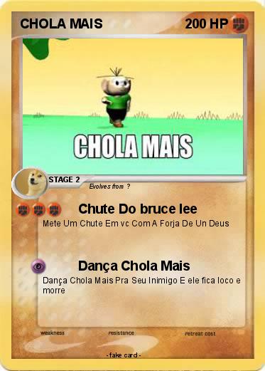 Pokemon CHOLA MAIS