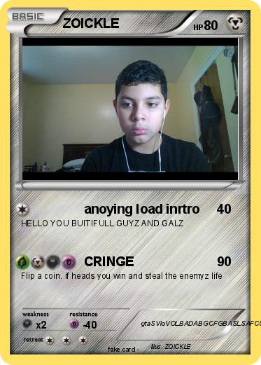 Pokemon ZOICKLE