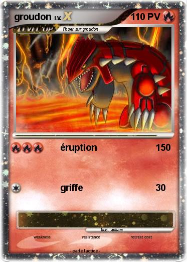 Pokemon groudon