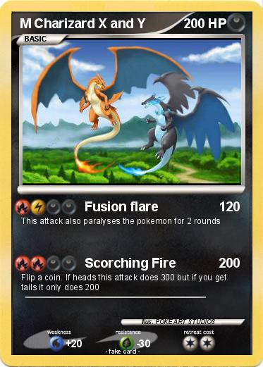 Pokemon M Charizard X and Y