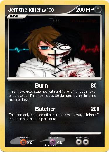 Pokemon Jeff the killer