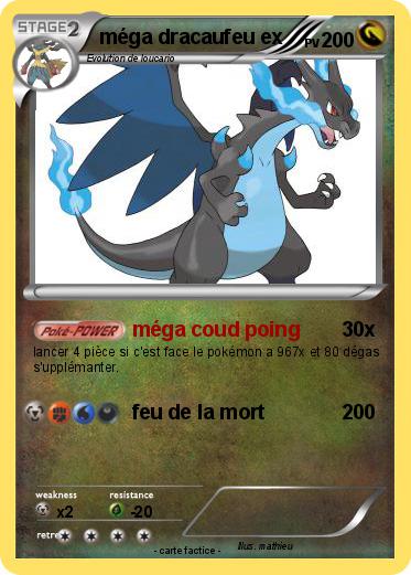 Pokemon méga dracaufeu ex