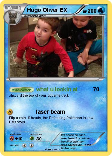 Pokemon Hugo Oliver EX