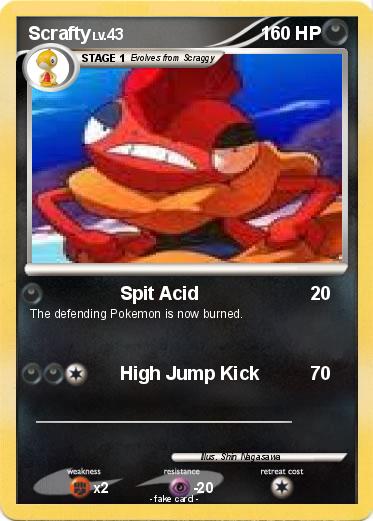 Pokemon Scrafty