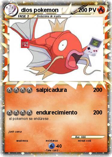 Pokemon dios pokemon