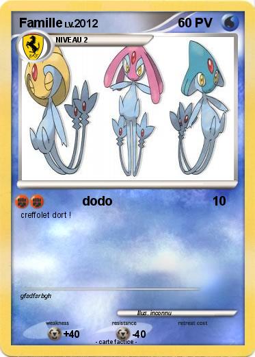 Pokemon Famille