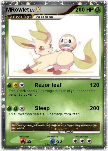 Pokemon MRowlet