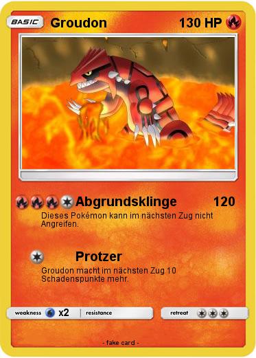 Pokemon Groudon