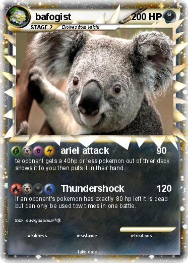 Pokemon bafogist