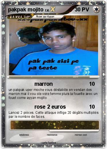 Pokemon pakpak mojito