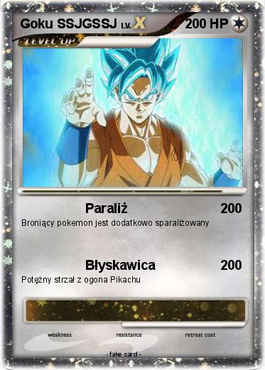 Pokemon Goku SSJGSSJ