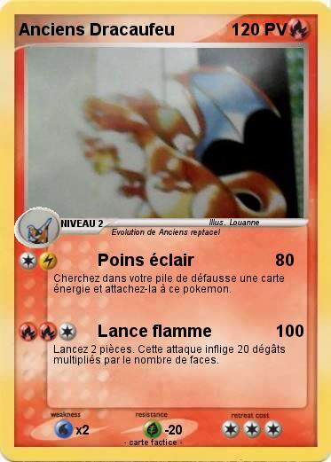 Pokemon Anciens Dracaufeu