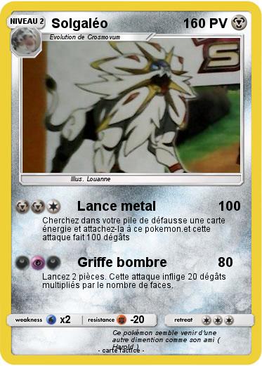 Pokemon Solgaléo