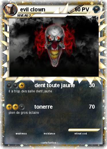 Pokemon evil clown