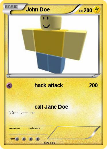 Pokemon John Doe